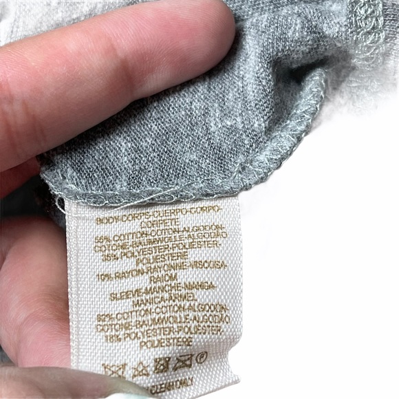 We the Free by Free People Gray Skull Long Sleeve - Picture 6 of 7